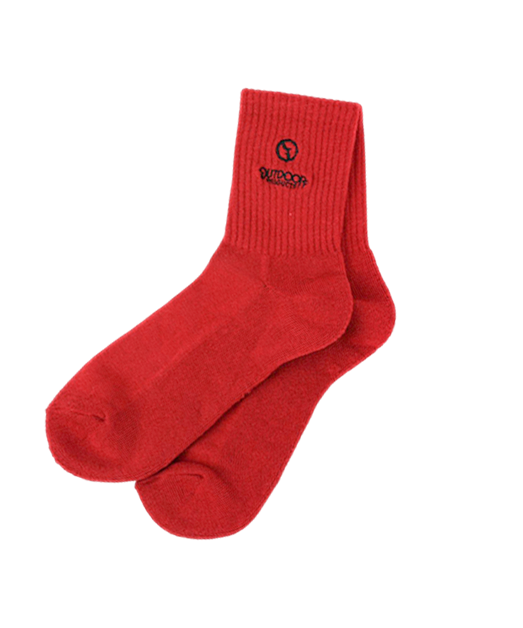 Embroidered sports sock for men