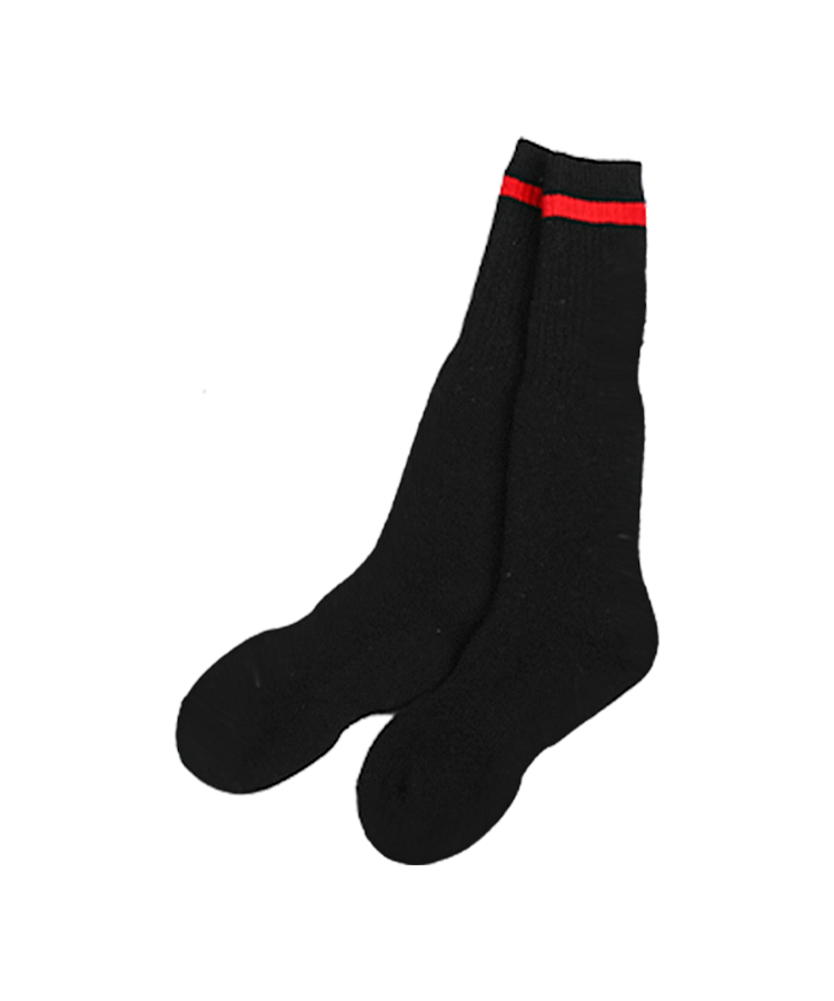 Double cylinder cotton socks for men