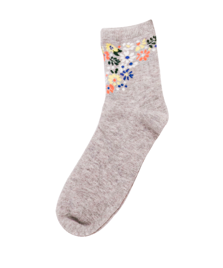 Jacquard socks for women