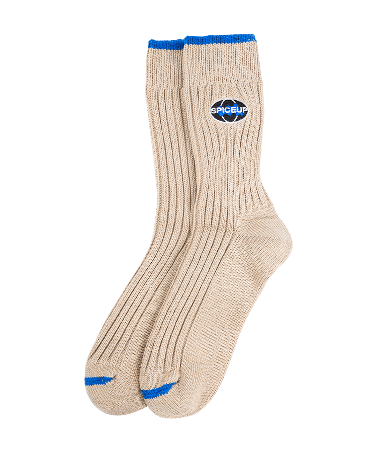 Adult coarse needle casual cotton socks